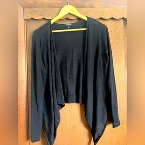 Black Torrid Sweater Shrug Size 2 Lightweight